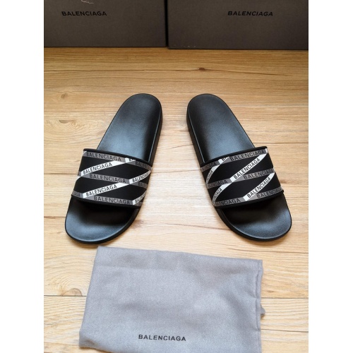 Replica Balenciaga Slippers For Men #768978 $43.00 USD for Wholesale