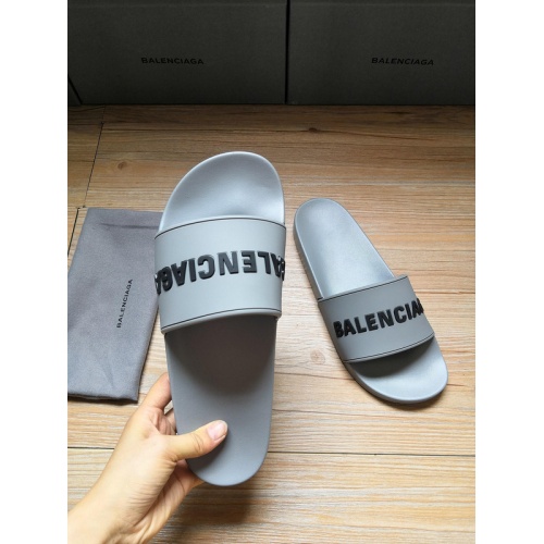 Replica Balenciaga Slippers For Men #768995 $42.00 USD for Wholesale