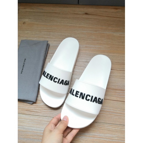 Replica Balenciaga Slippers For Men #768997 $42.00 USD for Wholesale