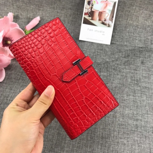 Replica Hermes AAA Quality Wallets For Women #769238 $73.00 USD for Wholesale