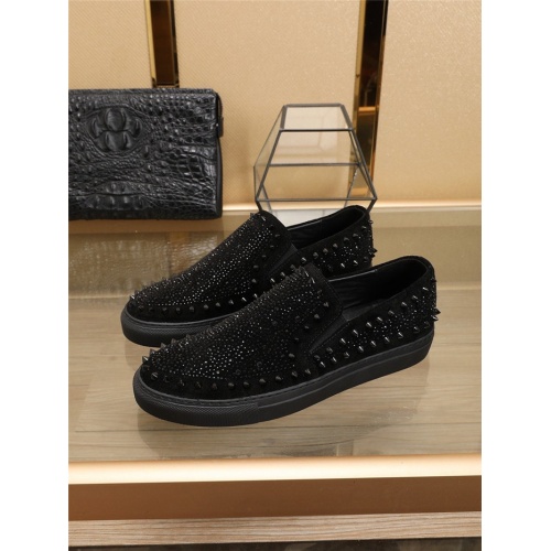 Replica Philipp Plein PP Casual Shoes For Men #769358 $88.00 USD for Wholesale