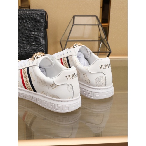 Replica Versace Casual Shoes For Men #769366 $82.00 USD for Wholesale