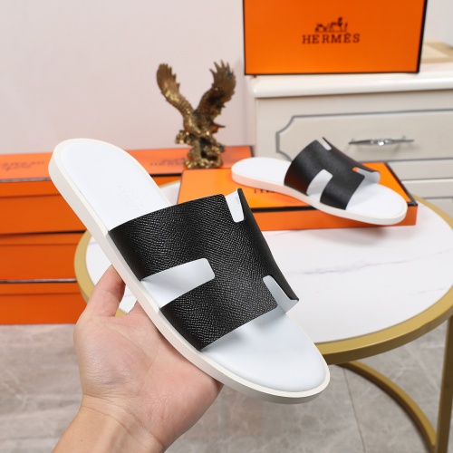 Replica Hermes Slippers For Men #769397 $45.00 USD for Wholesale