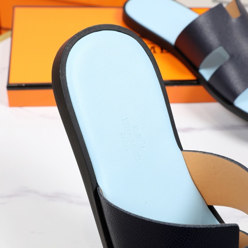 Replica Hermes Slippers For Men #769407 $45.00 USD for Wholesale