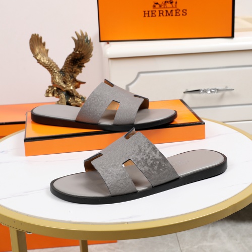 Replica Hermes Slippers For Men #769411 $45.00 USD for Wholesale