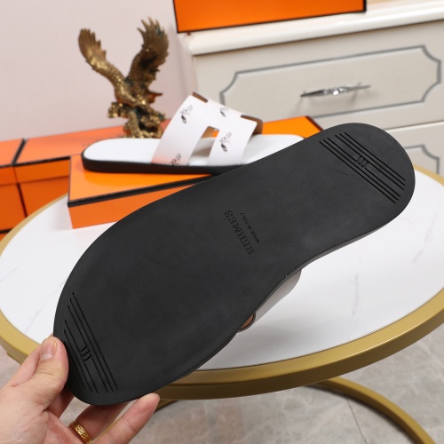 Replica Hermes Slippers For Men #769447 $48.00 USD for Wholesale
