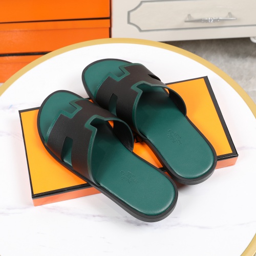 Replica Hermes Slippers For Men #769452 $48.00 USD for Wholesale