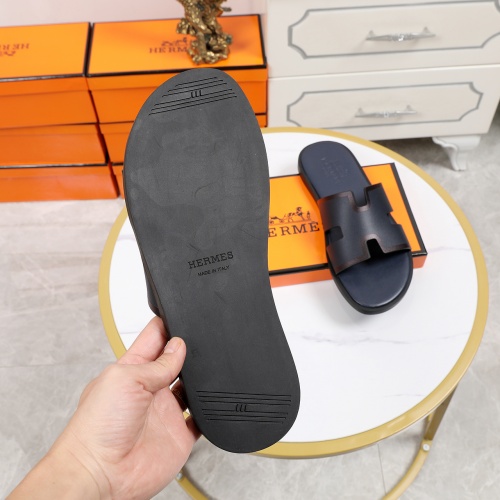 Replica Hermes Slippers For Men #769453 $48.00 USD for Wholesale