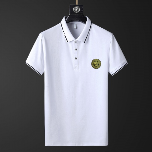 Versace T-Shirts Short Sleeved For Men #769466 $27.00 USD, Wholesale Replica Versace T-Shirts