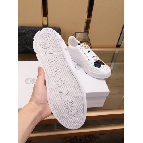 Replica Versace Casual Shoes For Men #769587 $82.00 USD for Wholesale