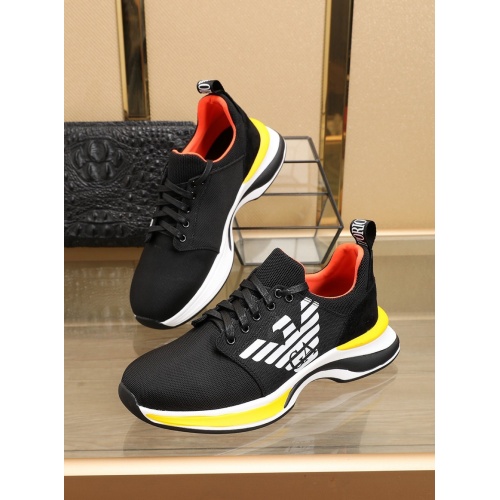 Armani Casual Shoes For Men #769623 $85.00 USD, Wholesale Replica Armani Casual Shoes