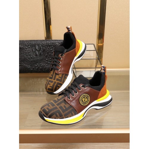 Fendi Casual Shoes For Men #769624 $85.00 USD, Wholesale Replica Fendi Casual Shoes
