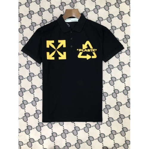 Off-White T-Shirts Short Sleeved For Men #770031 $39.00 USD, Wholesale Replica Off-White T-Shirts