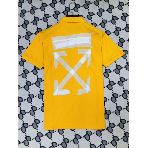 Off-White T-Shirts Short Sleeved For Men #770035 $39.00 USD, Wholesale Replica Off-White T-Shirts