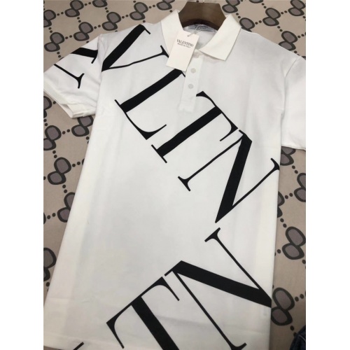 Replica Valentino T-Shirts Short Sleeved For Men #770063 $36.00 USD for Wholesale