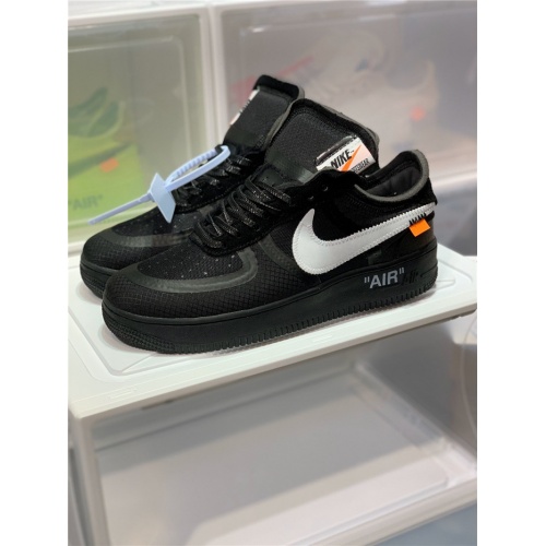 $99.00 USD Nike Air Force 1 & OFF-WHITE For Men #770100