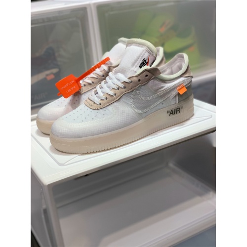 Nike Air Force 1 & OFF-WHITE For Men #770102
