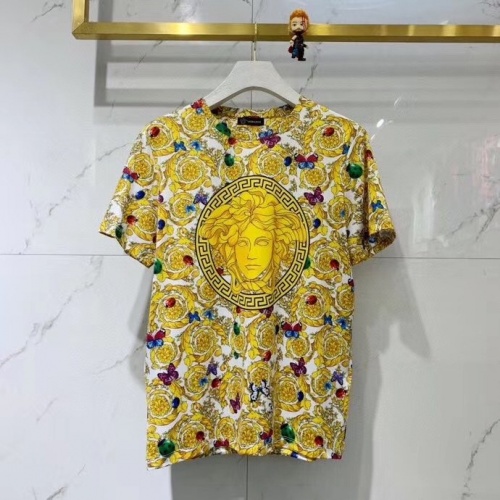 Versace T-Shirts Short Sleeved For Men #770356 $43.00 USD, Wholesale Replica Versace T-Shirts