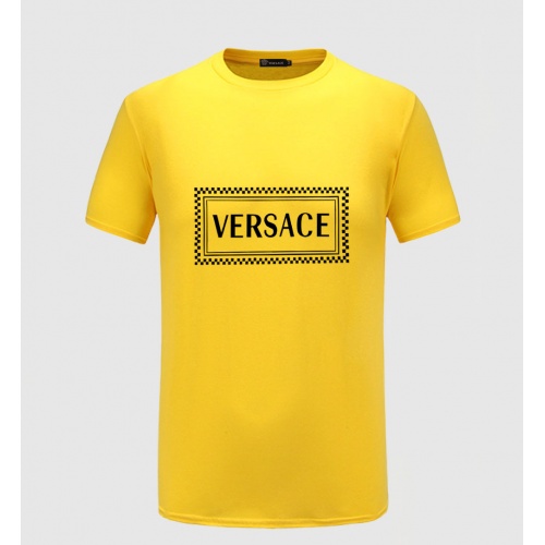 Versace T-Shirts Short Sleeved For Men #771780 $27.00 USD, Wholesale Replica Versace T-Shirts