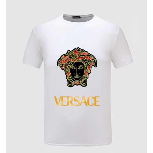 Versace T-Shirts Short Sleeved For Men #771846 $27.00 USD, Wholesale Replica Versace T-Shirts