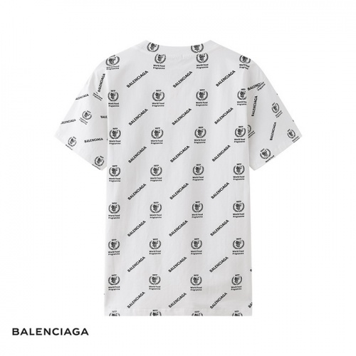 Replica Balenciaga T-Shirts Short Sleeved For Men #771974 $27.00 USD for Wholesale