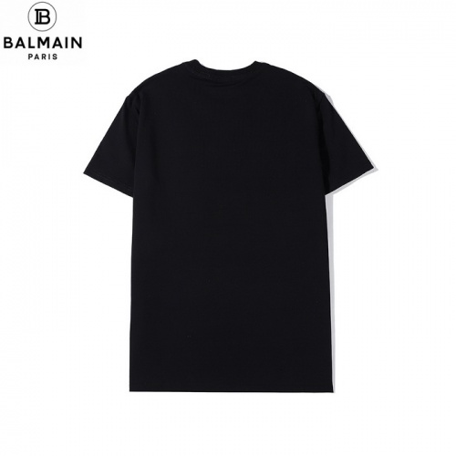Replica Balmain T-Shirts Short Sleeved For Men #771977 $25.00 USD for Wholesale