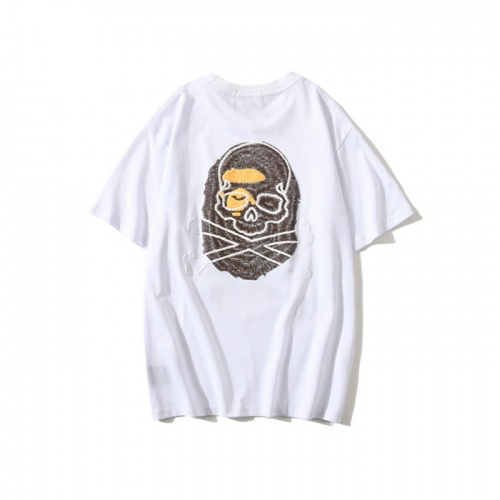 Replica Bape T-Shirts Short Sleeved For Men #772012 $27.00 USD for Wholesale