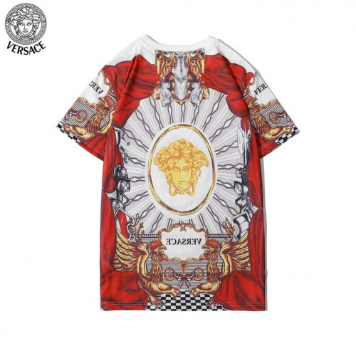 Replica Versace T-Shirts Short Sleeved For Men #772530 $27.00 USD for Wholesale