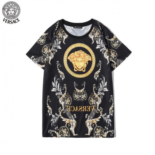 Versace T-Shirts Short Sleeved For Men #772532 $27.00 USD, Wholesale Replica Versace T-Shirts