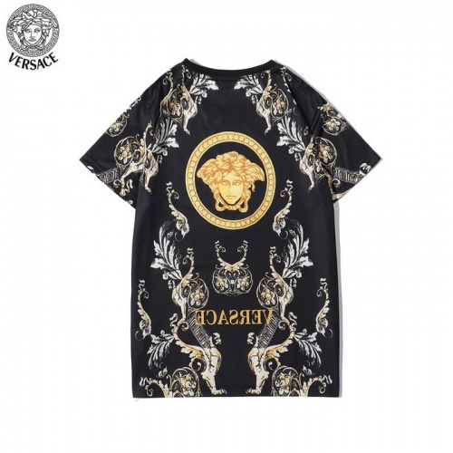Replica Versace T-Shirts Short Sleeved For Men #772532 $27.00 USD for Wholesale