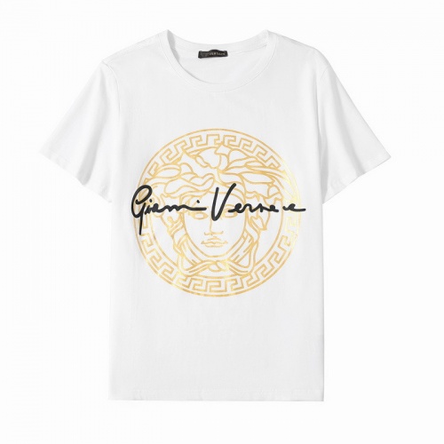 Versace T-Shirts Short Sleeved For Men #772534 $27.00 USD, Wholesale Replica Versace T-Shirts