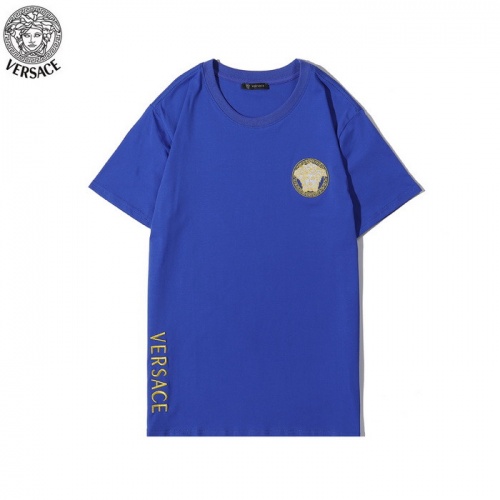 Versace T-Shirts Short Sleeved For Men #772551 $27.00 USD, Wholesale Replica Versace T-Shirts
