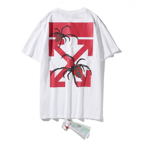 Off-White T-Shirts Short Sleeved For Men #772558 $29.00 USD, Wholesale Replica Off-White T-Shirts