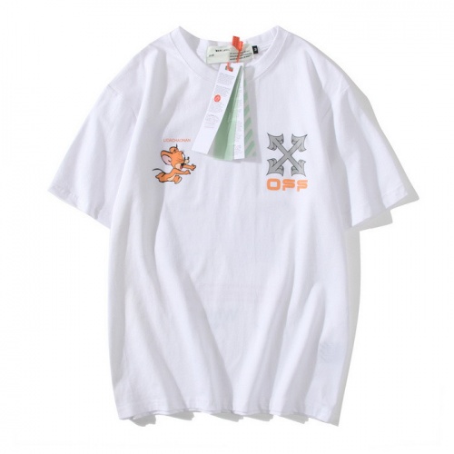 Replica Off-White T-Shirts Short Sleeved For Men #772603 $24.00 USD for Wholesale