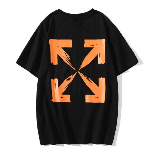 Off-White T-Shirts Short Sleeved For Men #772607 $24.00 USD, Wholesale Replica Off-White T-Shirts