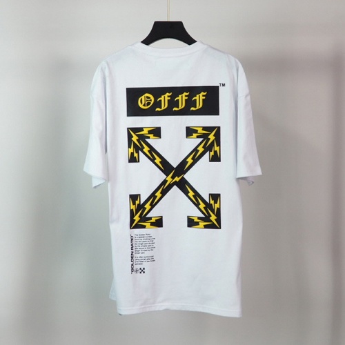 Off-White T-Shirts Short Sleeved For Men #772627 $27.00 USD, Wholesale Replica Off-White T-Shirts