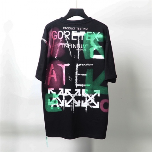 Off-White T-Shirts Short Sleeved For Men #772642 $27.00 USD, Wholesale Replica Off-White T-Shirts