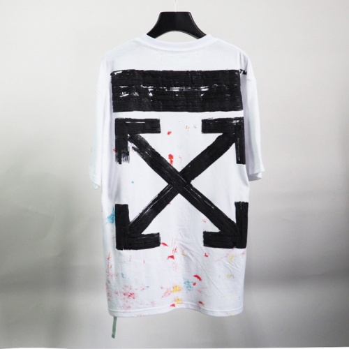 Off-White T-Shirts Short Sleeved For Men #772645 $32.00 USD, Wholesale Replica Off-White T-Shirts