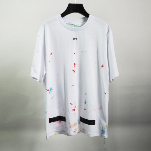 Replica Off-White T-Shirts Short Sleeved For Men #772645 $32.00 USD for Wholesale