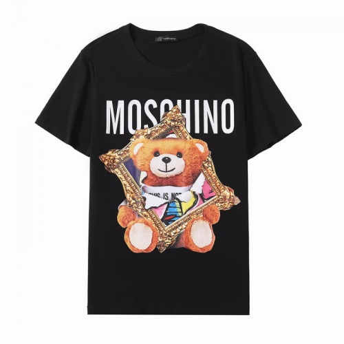Moschino T-Shirts Short Sleeved For Men #772688 $27.00 USD, Wholesale Replica Moschino T-Shirts