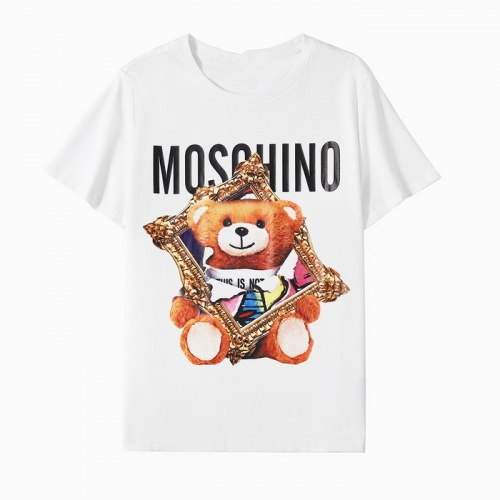 Moschino T-Shirts Short Sleeved For Men #772689 $27.00 USD, Wholesale Replica Moschino T-Shirts