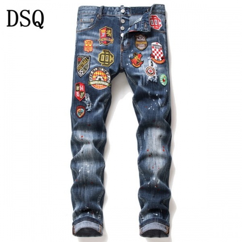 Dsquared Jeans For Men #772818 $54.00 USD, Wholesale Replica Dsquared Jeans