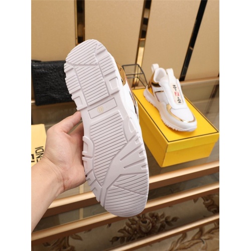 Replica Fendi Casual Shoes For Men #773086 $82.00 USD for Wholesale
