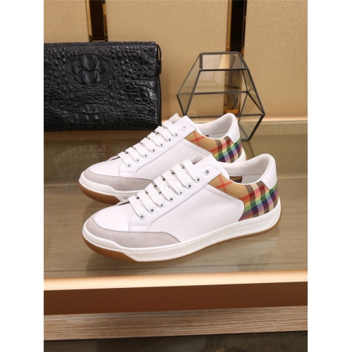 Replica Burberry Casual Shoes For Men #773129 $92.00 USD for Wholesale