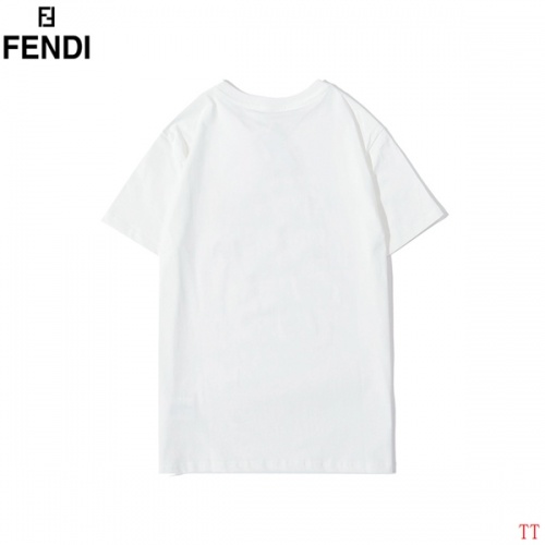 Replica Fendi T-Shirts Short Sleeved For Men #773275 $27.00 USD for Wholesale