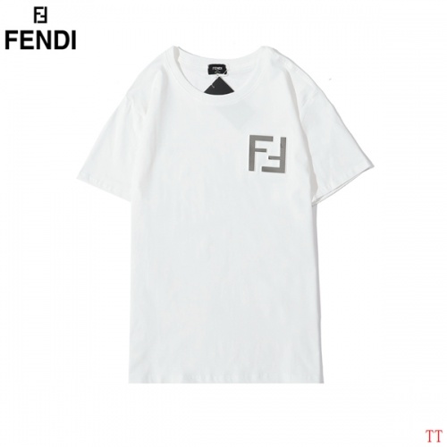 Fendi T-Shirts Short Sleeved For Men #773282 $27.00 USD, Wholesale Replica Fendi T-Shirts