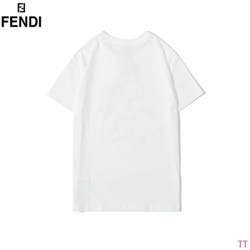 Replica Fendi T-Shirts Short Sleeved For Men #773282 $27.00 USD for Wholesale