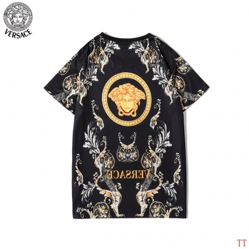 Replica Versace T-Shirts Short Sleeved For Men #773315 $27.00 USD for Wholesale