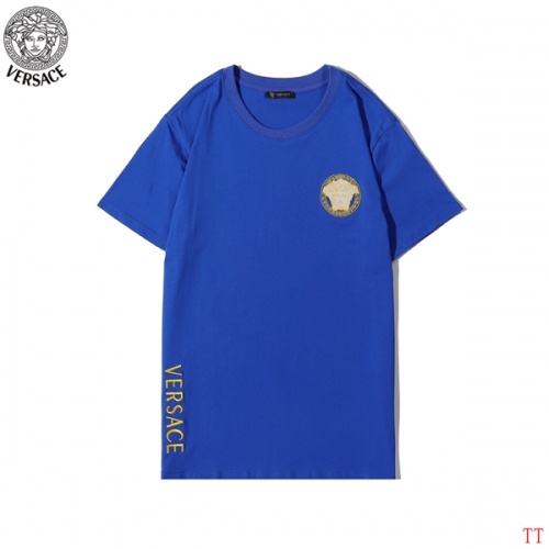 Versace T-Shirts Short Sleeved For Men #773317 $27.00 USD, Wholesale Replica Versace T-Shirts