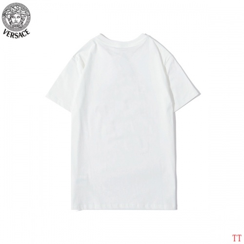 Replica Versace T-Shirts Short Sleeved For Men #773318 $27.00 USD for Wholesale